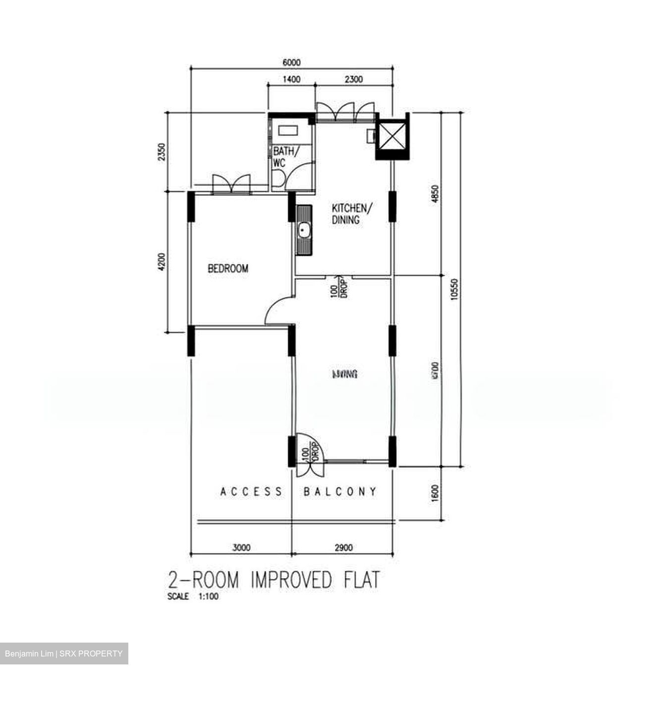 Blk 541 Bedok North Green (Bedok), HDB 2 Rooms #604364281